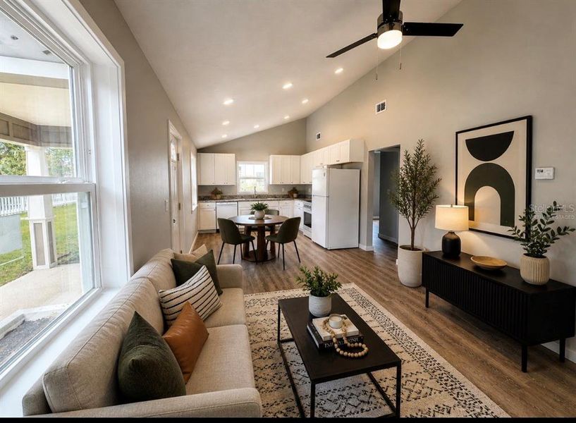 Furnished interior view inside a new home in , Groveland (Image 4).
