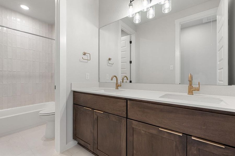 Furnished interior view inside a new home in Flora, Hutto (Image 12). Furnished interior view inside a new home in Flora, Hutto (Image 12).