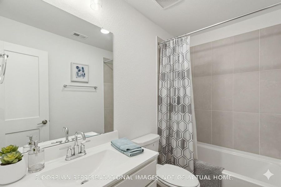 Furnished interior view inside a new home in Magnolia Ridge, Magnolia (Image 10).