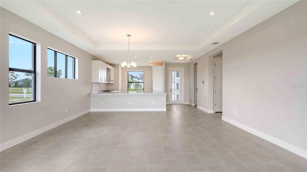 Spacious, unfurnished interior of a new home in Woodland Preserve, Parrish (Image 23).