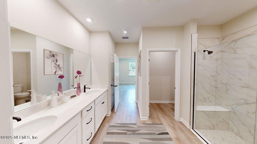 Furnished interior view inside a new home in RiverTown - WaterSong, St. Johns (Image 10). Furnished interior view inside a new home in RiverTown - WaterSong, St. Johns (Image 10).