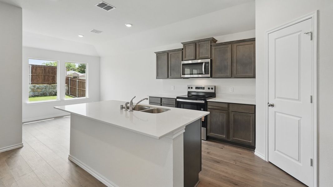 Furnished interior view inside a new home in Waverly Estates, Josephine (Image 7).