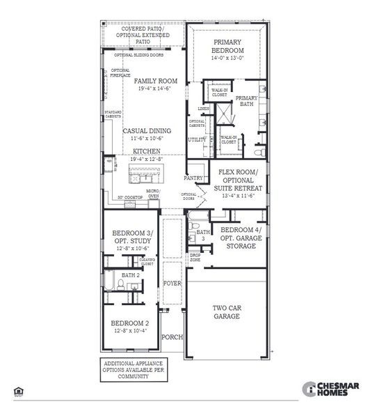 2D floor plan layout of this home in Blue Heron, Mont Belvieu, TX (Image 3). 2D floor plan layout of this home in Blue Heron, Mont Belvieu, TX (Image 3).