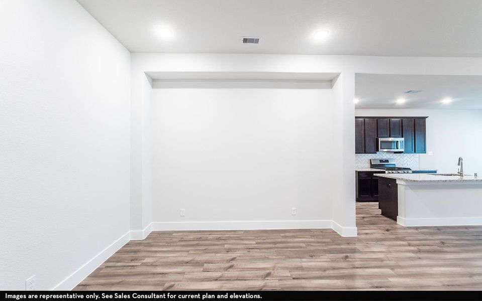 Representative unfurnished interior of a home built from the Sioux by CastleRock Communities in Hughes Landing, Dickinson (Image 12). Representative unfurnished interior of a home built from the Sioux by CastleRock Communities in Hughes Landing, Dickinson (Image 12).