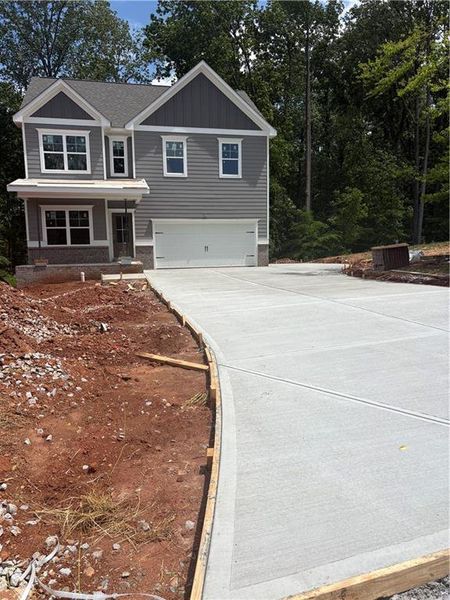 In-progress construction of a new home in , Maysville, GA (Image 8).