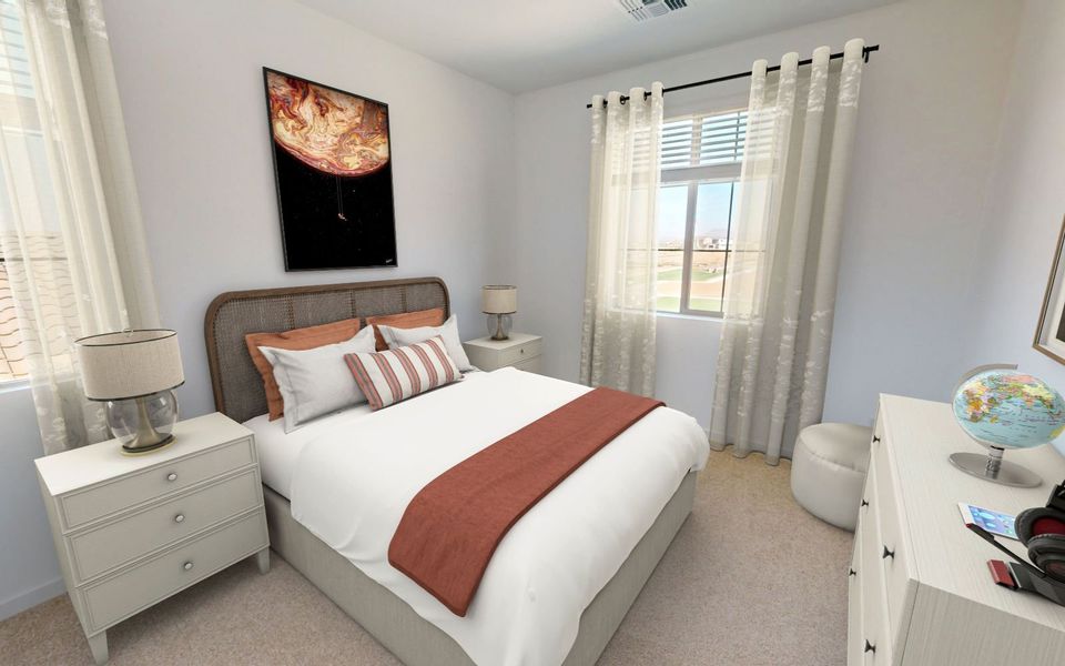 Representative furnished interior of a home built from the Poppy by Brookfield Residential in Blossom Rock, Apache Junction (Image 11). Representative furnished interior of a home built from the Poppy by Brookfield Residential in Blossom Rock, Apache Junction (Image 11).