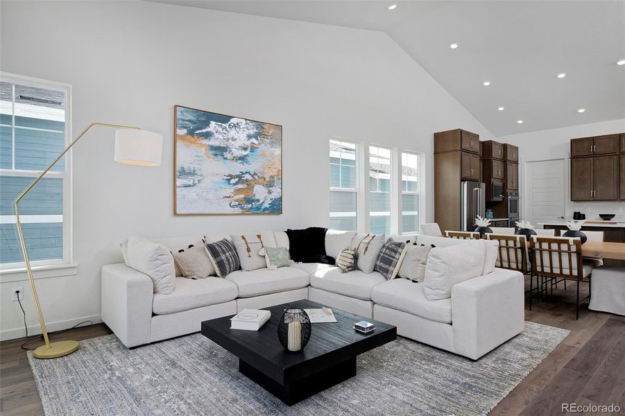 Furnished interior view inside a new home in , Fort Collins (Image 17).