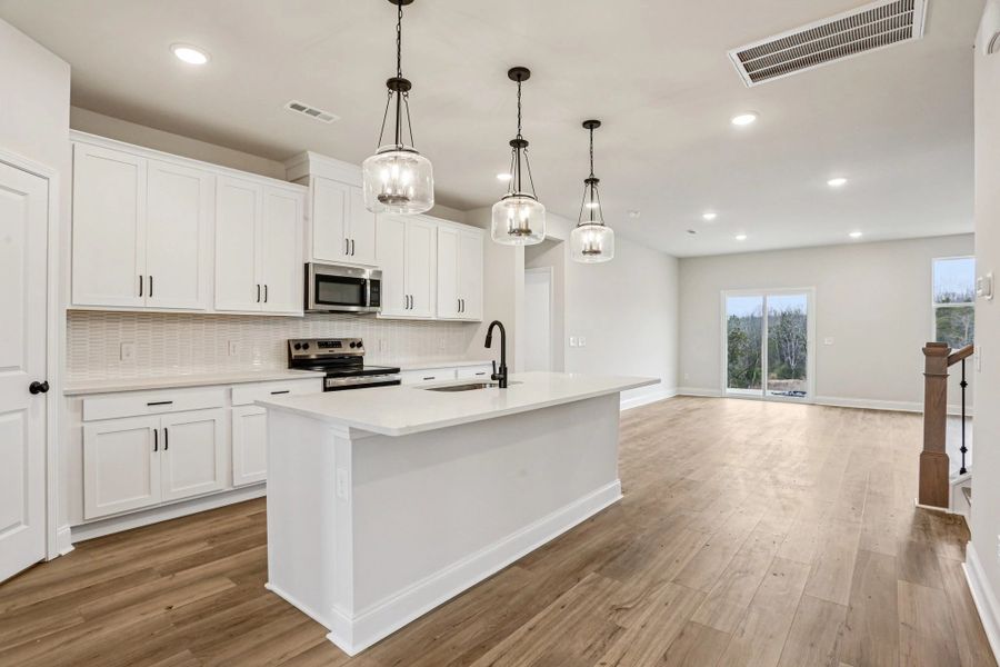 Furnished interior view inside a new home in Willow Landing, Mount Juliet (Image 10). Furnished interior view inside a new home in Willow Landing, Mount Juliet (Image 10).