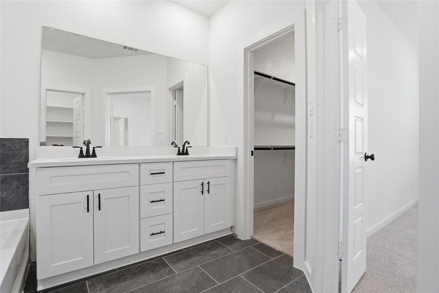 Furnished interior view inside a new home in Foxtail Palms, Manvel (Image 12).