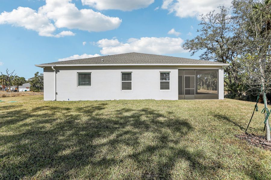 Exterior details and patio area of a home in Palm Bay, Palm Bay (Image 33).