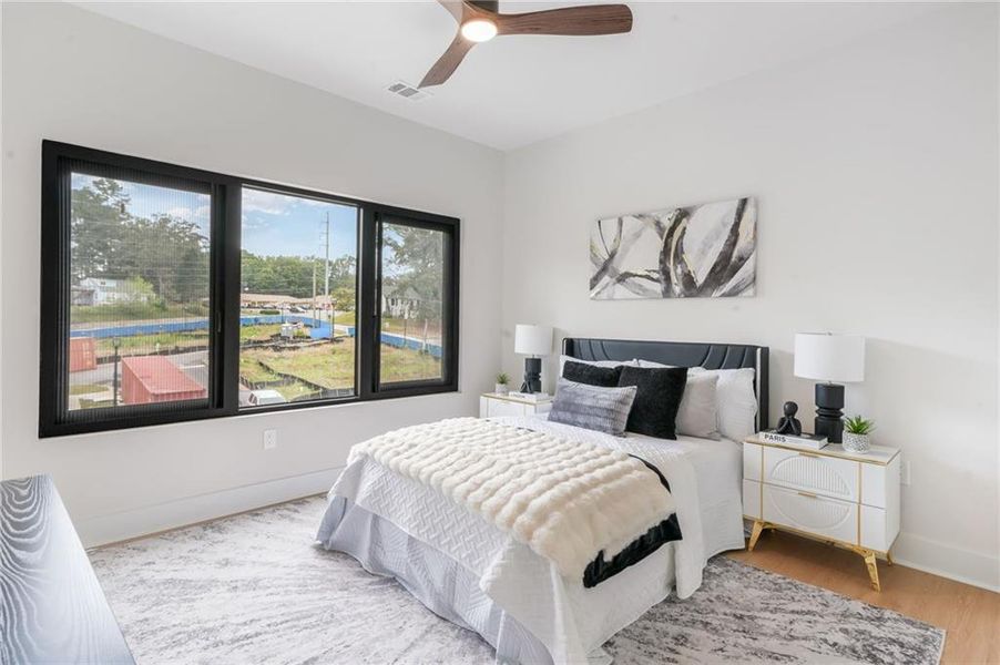 Furnished interior view inside a new home in , Decatur (Image 44).