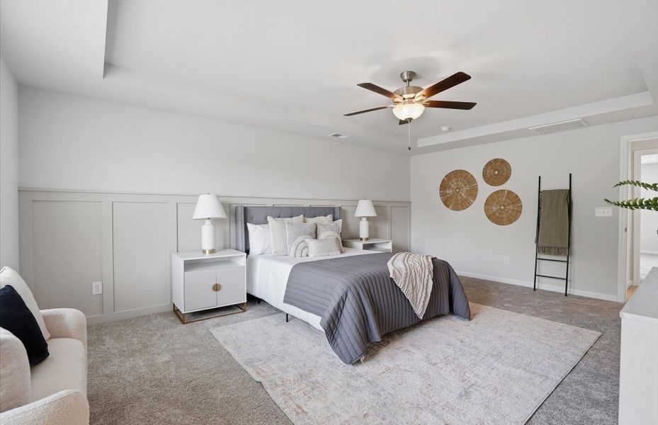 Furnished interior view inside a new home in Indigo Park, Easley (Image 18).