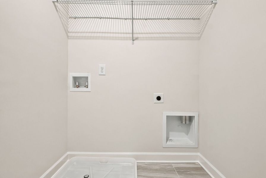 Grayson Second Floor Laundry Room