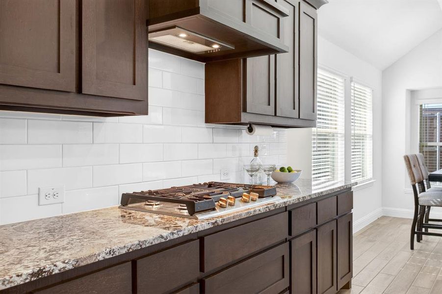 Close up. Because y'all - gas cooktop. So good. Close up. Because y'all - gas cooktop. So good.