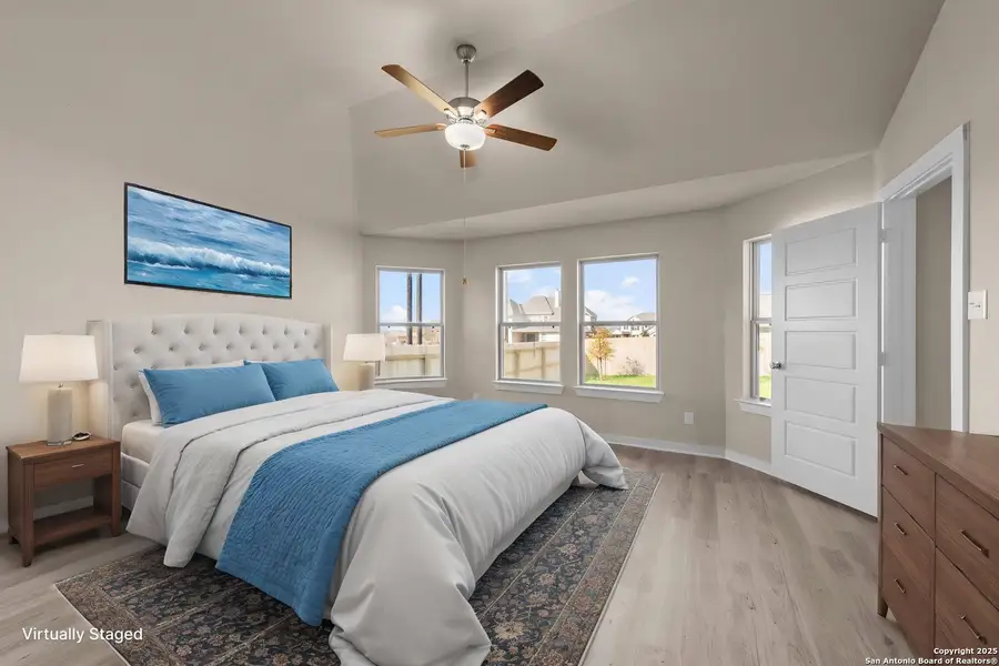 Furnished interior view inside a new home in Agave, San Antonio (Image 7).