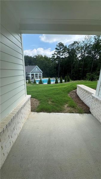 Front exterior of a new home in , Duluth, GA, highlighting curb appeal (Image 23). Front exterior of a new home in , Duluth, GA, highlighting curb appeal (Image 23).