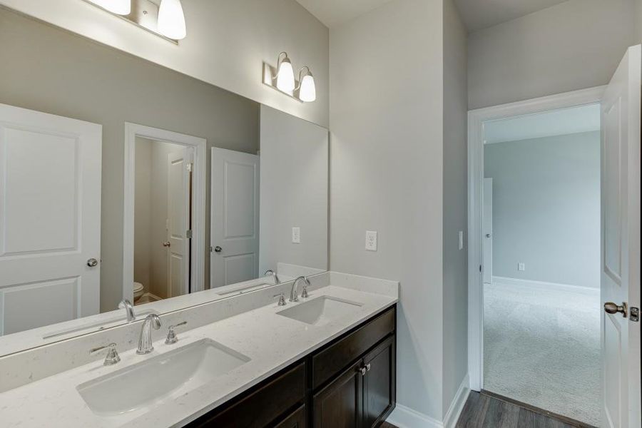 Furnished interior view inside a new home in Hemingway, Flowery Branch (Image 11).