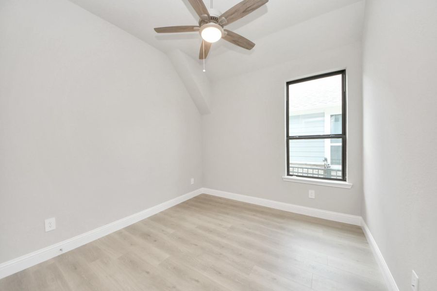 Spacious, unfurnished interior of a new home in Gatherings® at Chambers Creek: Duets Collection, Willis (Image 15). Spacious, unfurnished interior of a new home in Gatherings® at Chambers Creek: Duets Collection, Willis (Image 15).