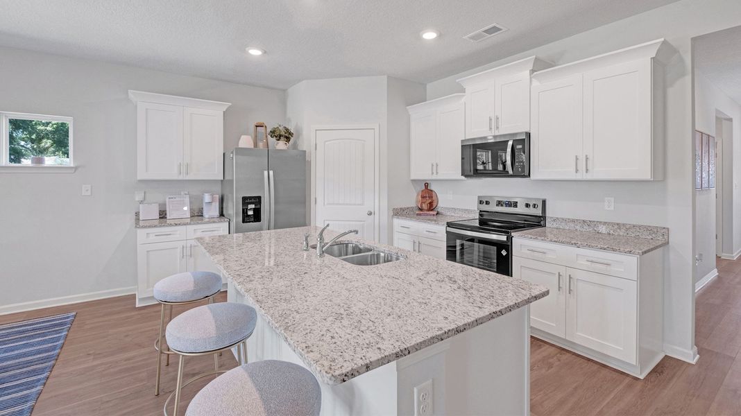 Furnished interior view inside a new home in Riverwood Gardens, Oakland (Image 8).