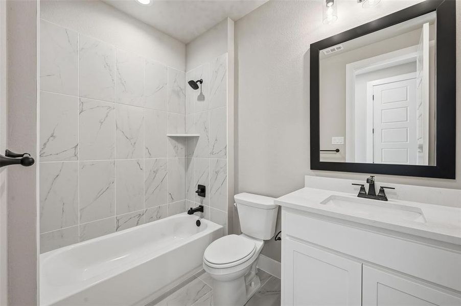 Furnished interior view inside a new home in Escondido Ranches, Poolville (Image 15).