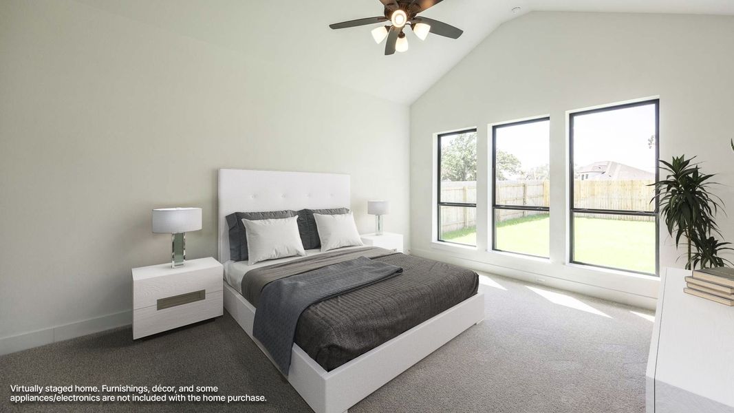 Furnished interior view inside a new home in Santa Rita Ranch - Eldorado, Liberty Hill (Image 5).