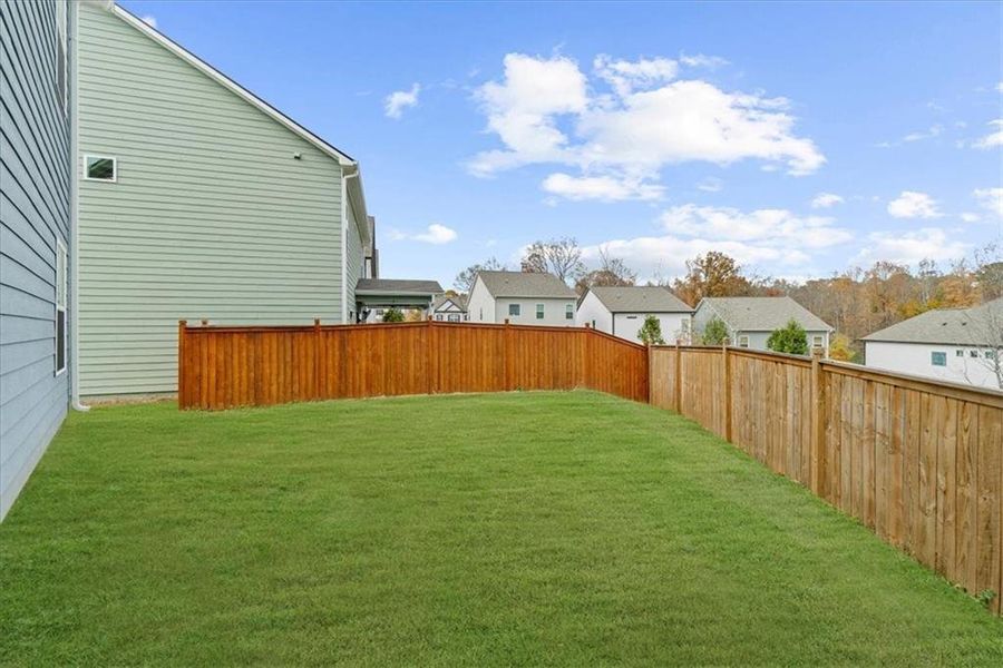 Exterior details and patio area of a home in , Ball Ground (Image 20).