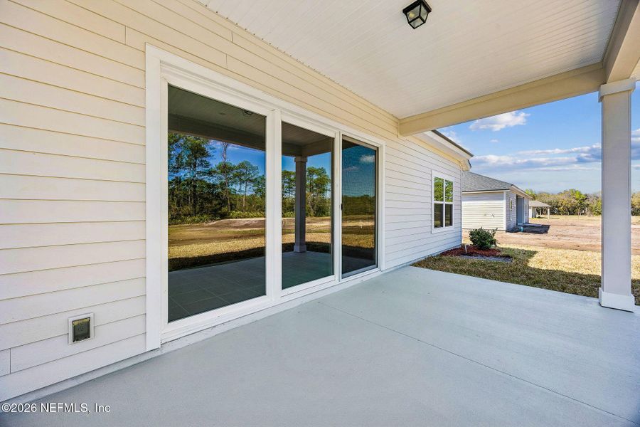 Exterior details and patio area of a home in , Jacksonville (Image 18).
