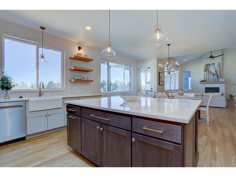 Furnished interior view inside a new home in , Louisville (Image 7).