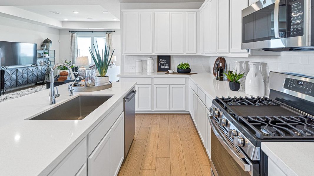Furnished interior view inside a new home in Raburn Reserve 50s, Tomball (Image 18). Furnished interior view inside a new home in Raburn Reserve 50s, Tomball (Image 18).