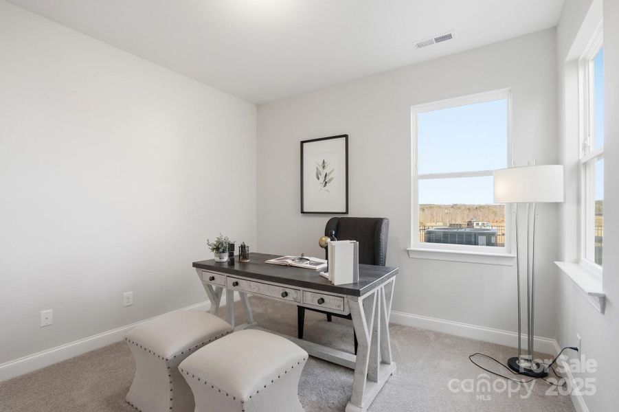 Furnished interior view inside a new home in The Meadows at Laurelbrook, Sherrills Ford (Image 18).