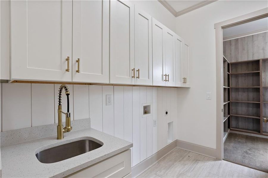 Furnished interior view inside a new home in , Dacula (Image 52).