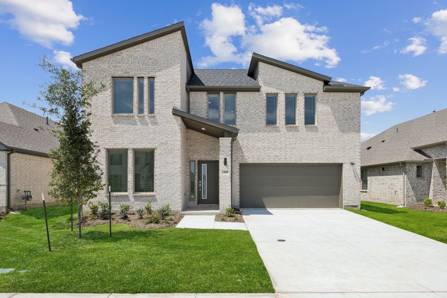 Representative exterior photo of a completed home built from the Claret | Ventana by Trophy Signature Homes in Ventana, Fort Worth, TX (Image 26).