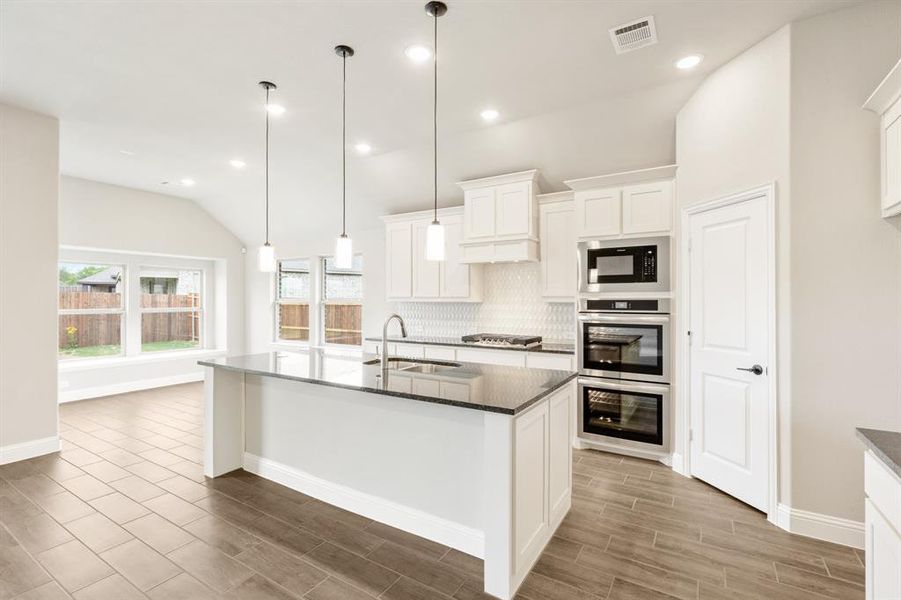 Furnished interior view inside a new home in The Oaks, Red Oak (Image 11). Furnished interior view inside a new home in The Oaks, Red Oak (Image 11).