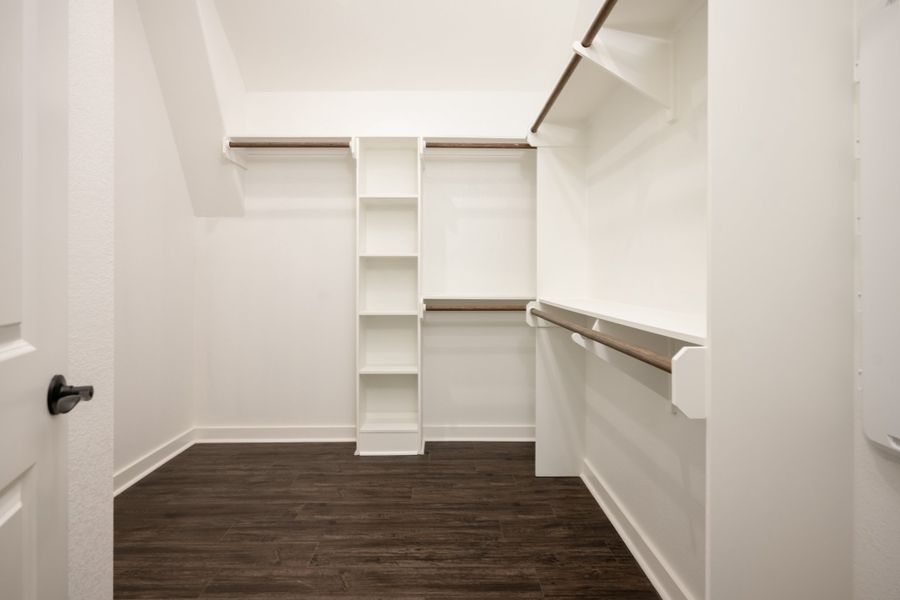 Representative unfurnished interior of a home built from the The Lily by Avonley Homes in Bonham Trace, Bryan (Image 23).