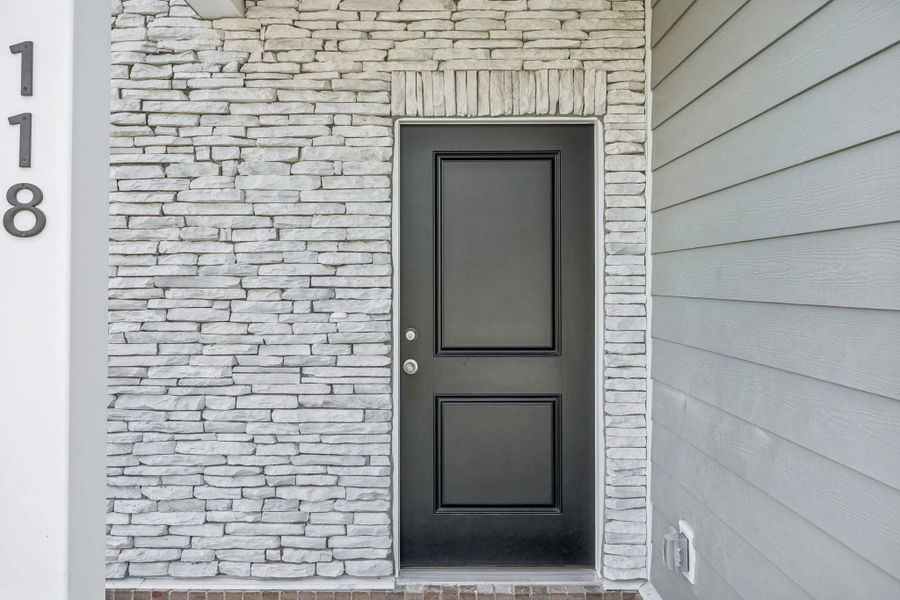 Exterior details and patio area of a home in Ascent at Arbor Ridge, La Vergne (Image 2). Exterior details and patio area of a home in Ascent at Arbor Ridge, La Vergne (Image 2).