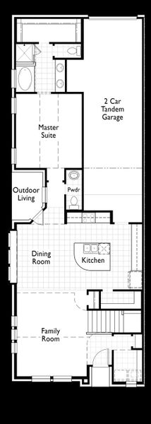 Downstairs Floor Plan