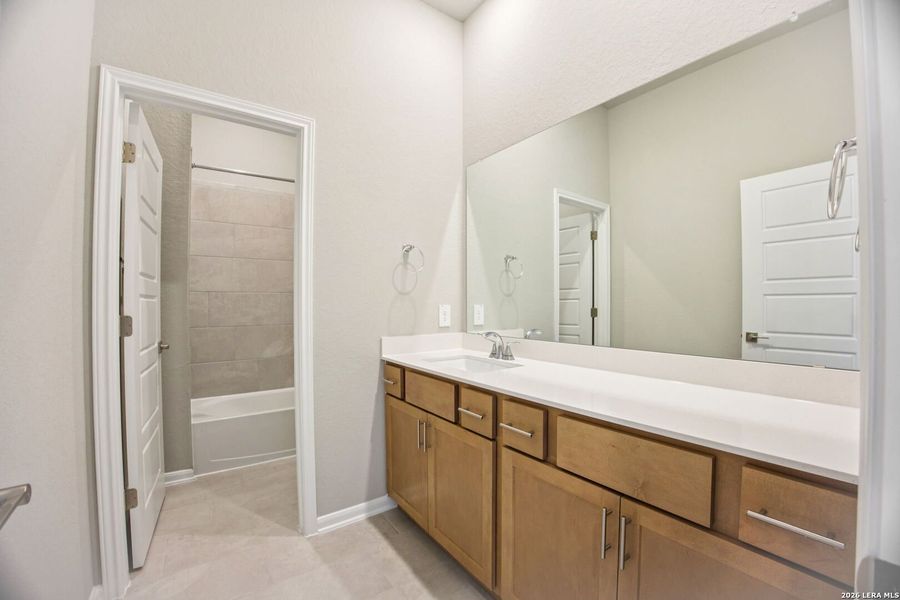 Furnished interior view inside a new home in , San Antonio (Image 18).