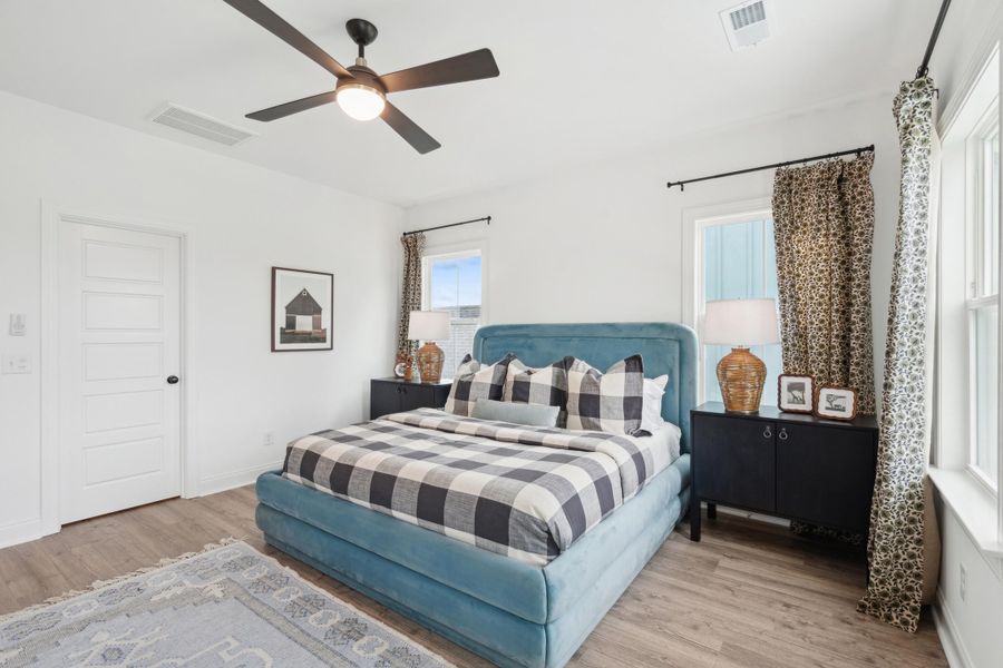 Furnished interior view inside a new home in , Summerville (Image 36).