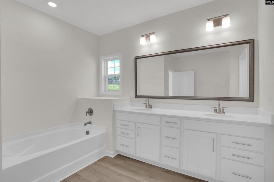 Furnished interior view inside a new home in Rolling Hills, Prosperity (Image 7).