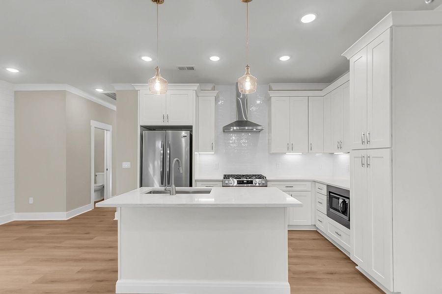 Furnished interior view inside a new home in , Charleston (Image 5). Furnished interior view inside a new home in , Charleston (Image 5).