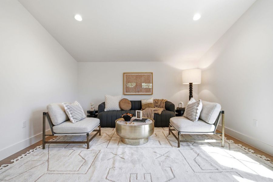 Furnished interior view inside a new home in , Austin (Image 31). Furnished interior view inside a new home in , Austin (Image 31).