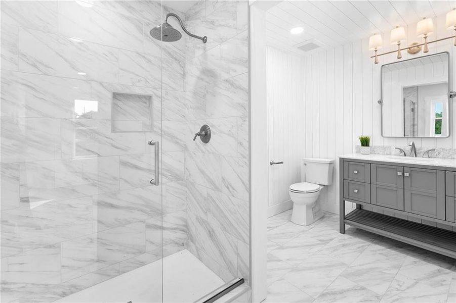 Furnished interior view inside a new home in , Canton (Image 15).