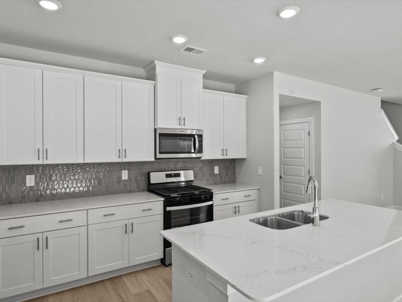 Furnished interior view inside a new home in Brayfield Manor - Signature Collection, Wellford (Image 4). Furnished interior view inside a new home in Brayfield Manor - Signature Collection, Wellford (Image 4).