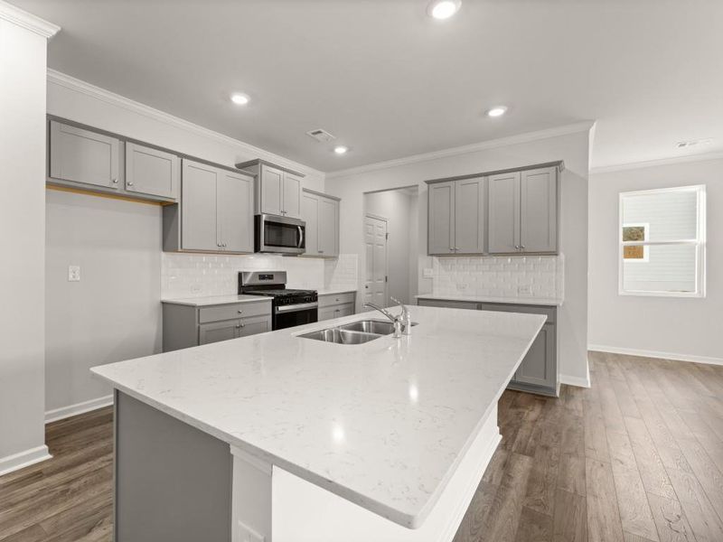 Furnished interior view inside a new home in Falcon Landing, Gainesville (Image 7).