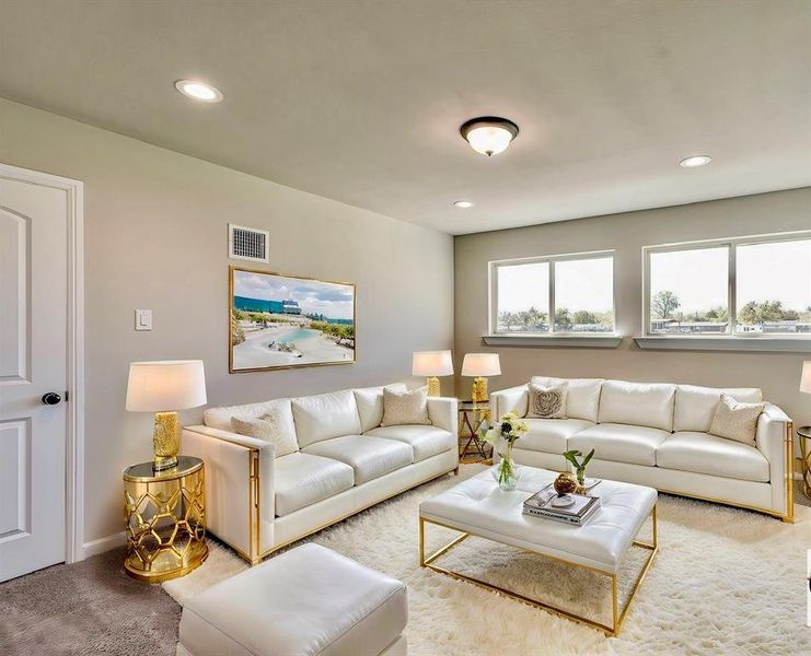 Furnished interior view inside a new home in , Palmer (Image 9). Furnished interior view inside a new home in , Palmer (Image 9).