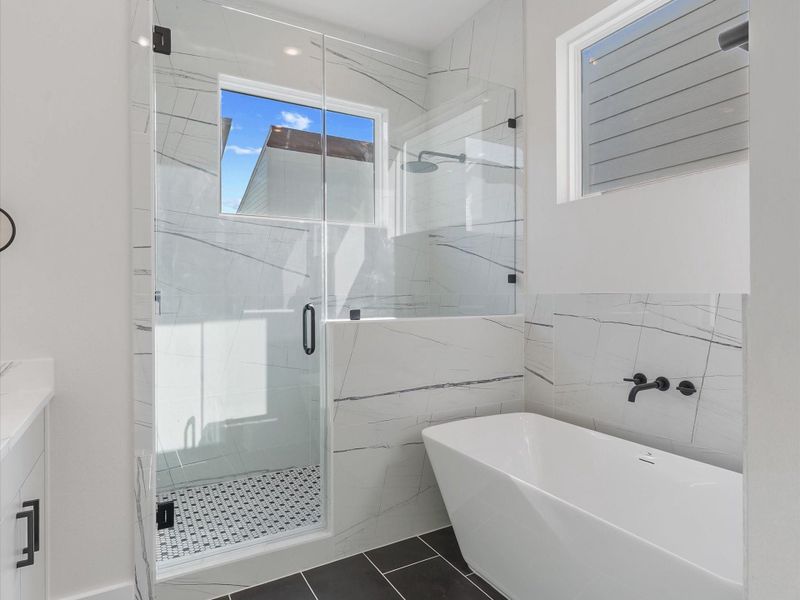 Furnished interior view inside a new home in , Houston (Image 8).