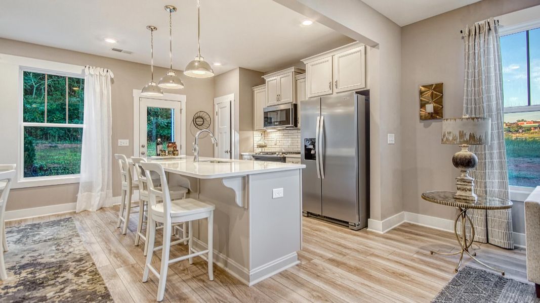 Furnished interior view inside a new home in Kensley Grove, Fuquay Varina (Image 26).
