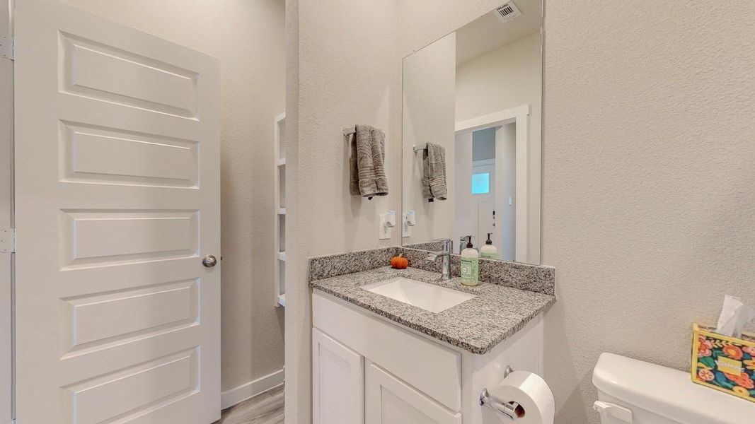 Furnished interior view inside a new home in , Beaumont (Image 8).
