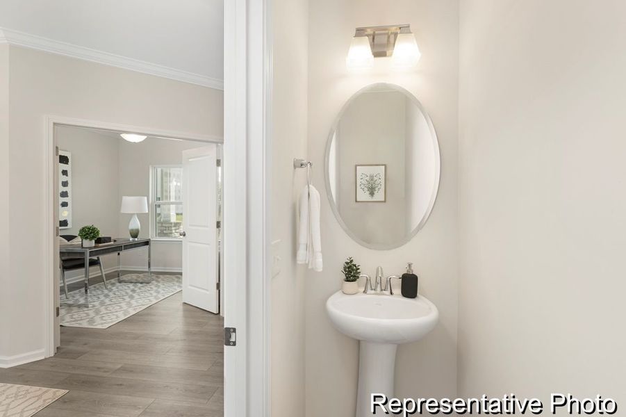 Furnished interior view inside a new home in Morrow Brook, Albemarle (Image 11).