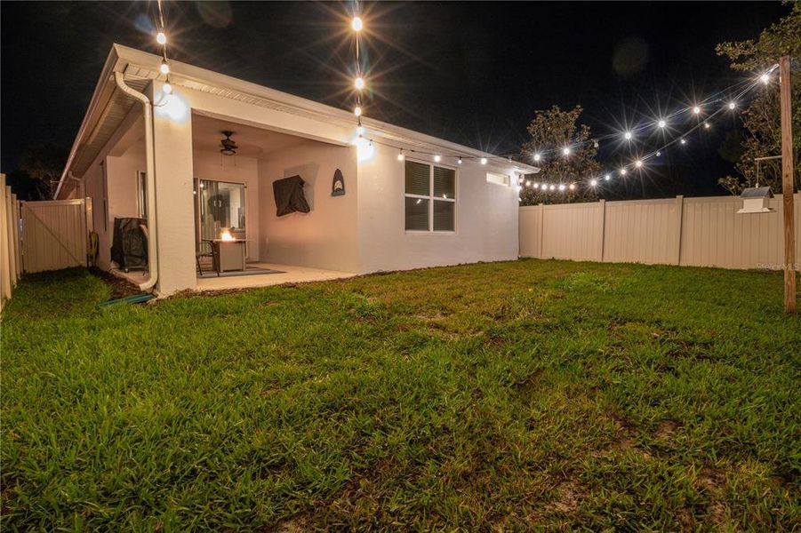Exterior details and patio area of a home in Canopy Terrace, Deland (Image 20).